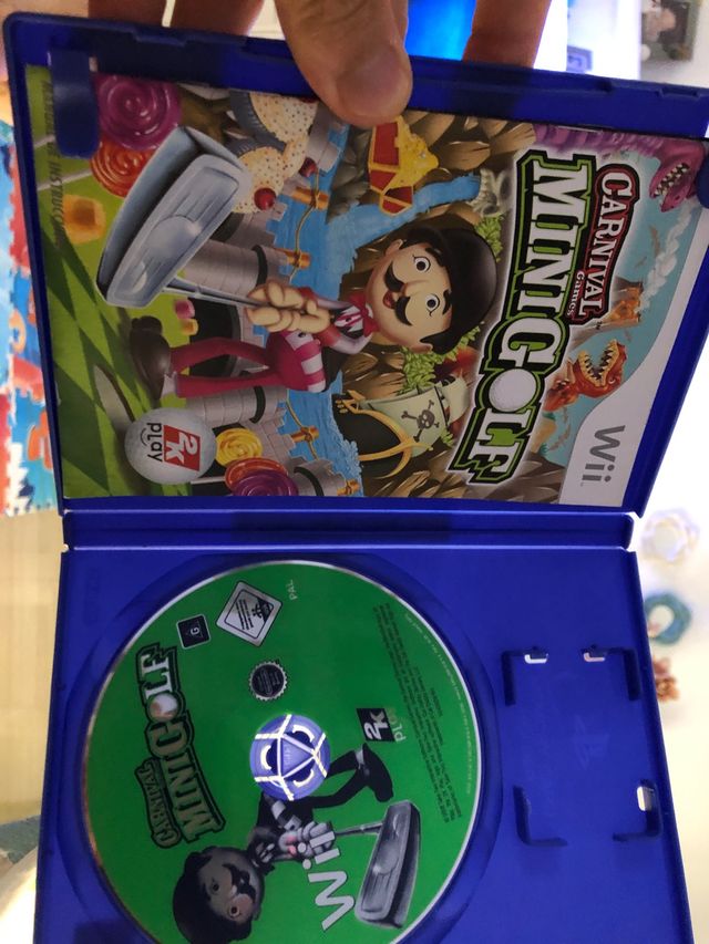 carnival minigolf juego wii