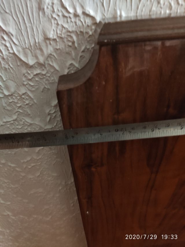 Cabeceros  de 105cm y mesilla vintage