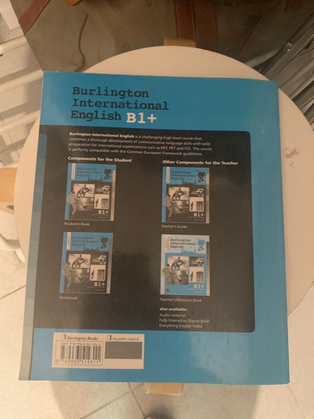 Burlington international English B 1