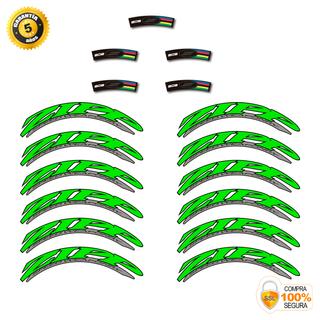Kit Adhesivos llanta 80mm Bicicleta Zipp uci 808