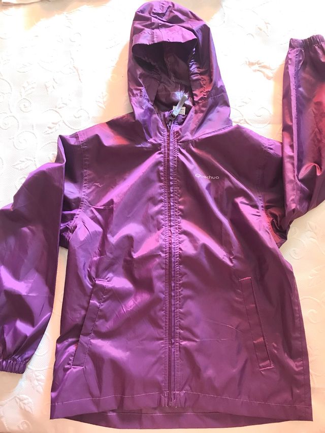 Corta vientos chubasquero Quechua T 10