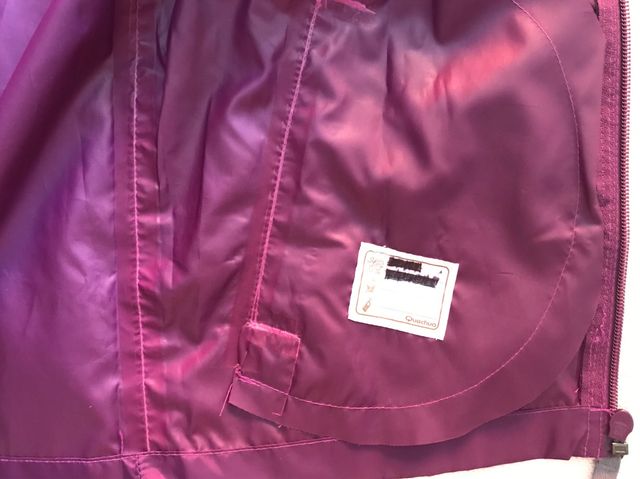 Corta vientos chubasquero Quechua T 10