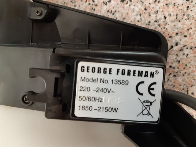 NOVA! Grill-Planxa George Foreman.