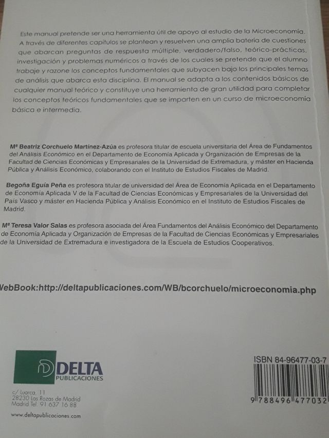 Libro curso práctico de Microeconomía