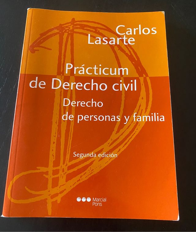 Prácticum De Derecho De Personas Y Familia De Segunda Mano Por 5 En Aguadulce En Wallapop