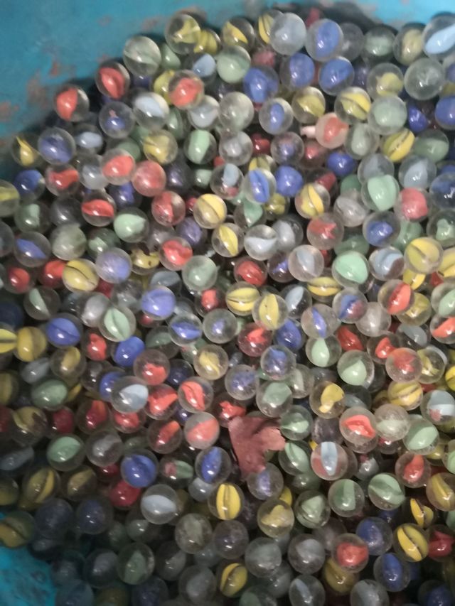 kilo y medio 250 canicas boliches ojo tigre