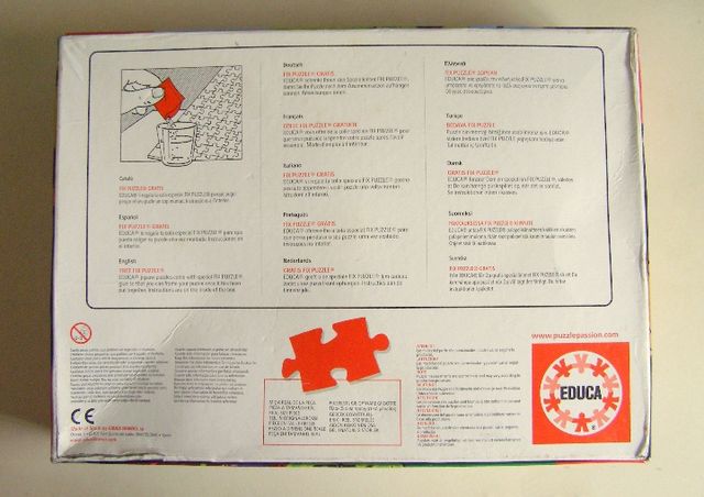 PUZZLE GIGANTE BEN 10 EDUCA 136X48cm PRECINTADO