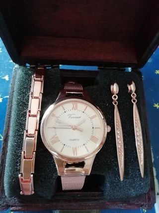 Reloj de pulsera de madera de segunda mano en WALLAPOP Reloj de pulsera de madera de segunda mano en WALLAPOP