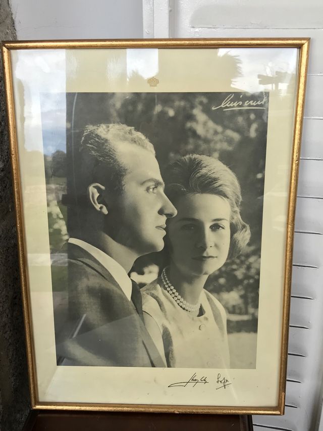 Fotografía S.S.M.M reyes de España