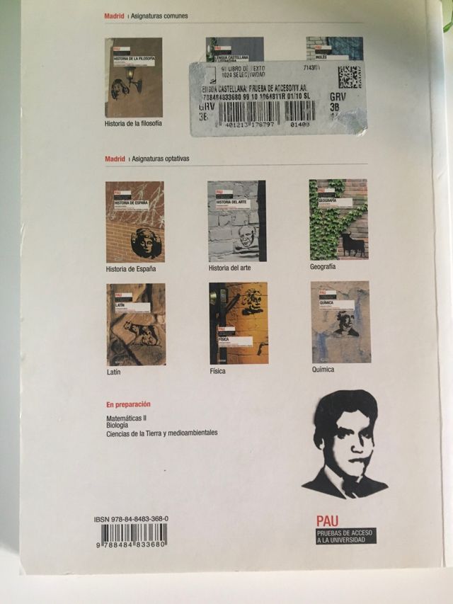 Libro Lengya Castellana y Literatura. PAU