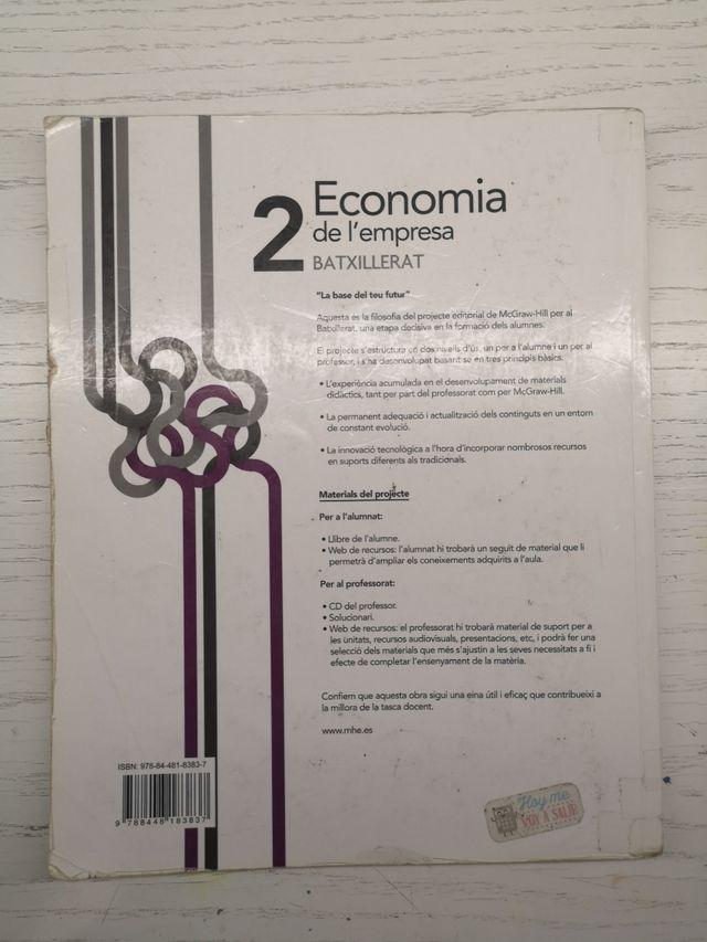 Economia aziendale 2 Batxillerat