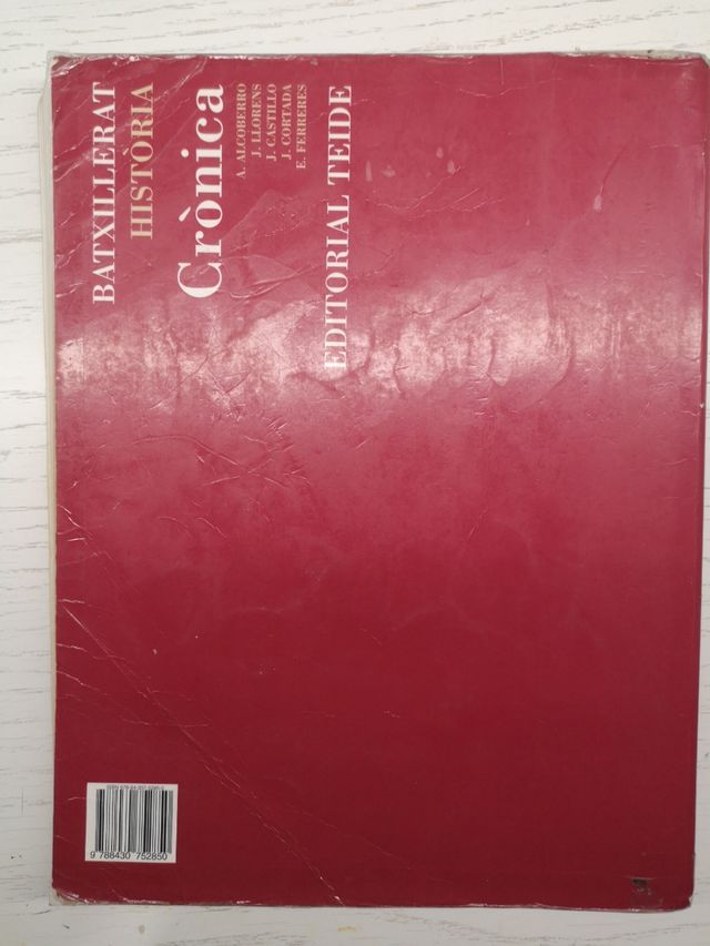 Storia 2 Batxillerat