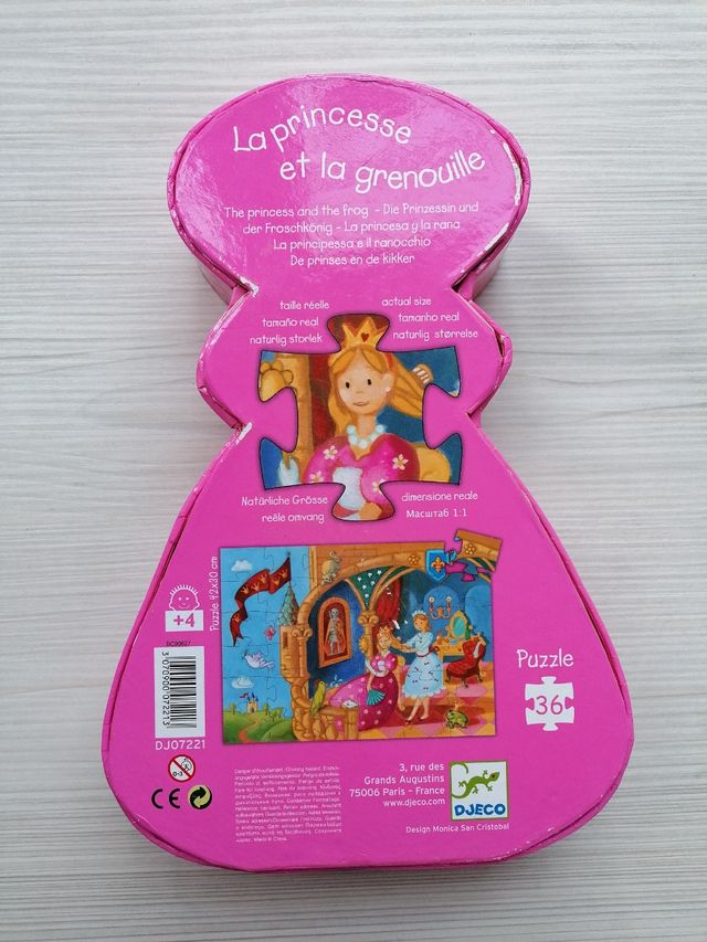 PUZZLE PRINCESA DJECO