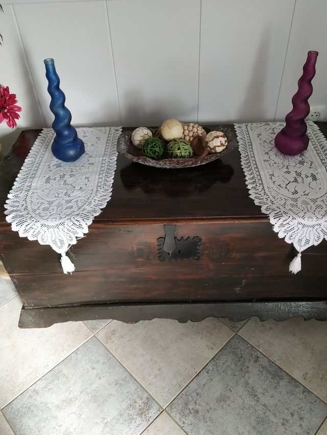 BAUL ANTIGUO DE MADERA