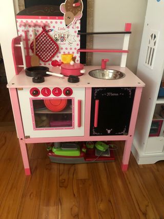 cocina madera eurekakids