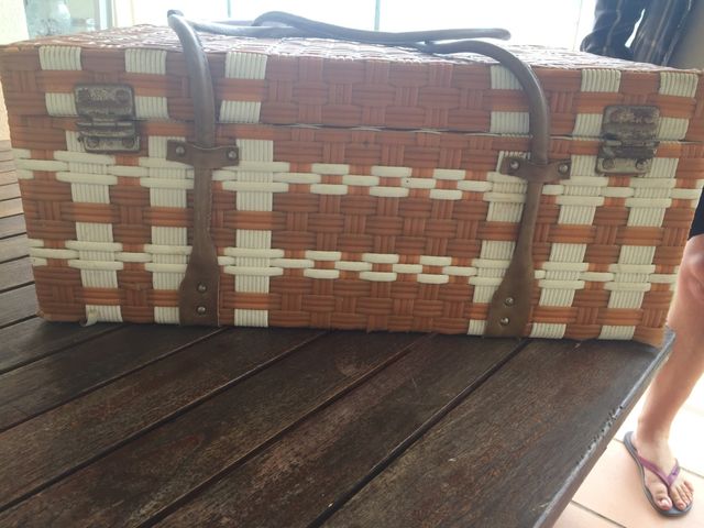 Cesta vintage picnic