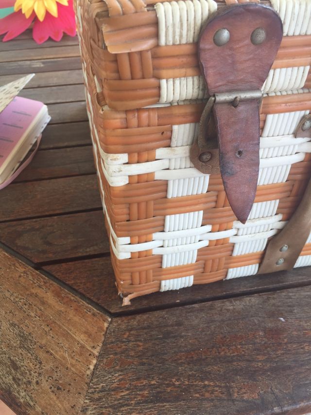 Cesta vintage picnic