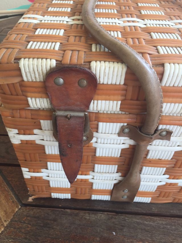 Cesta vintage picnic