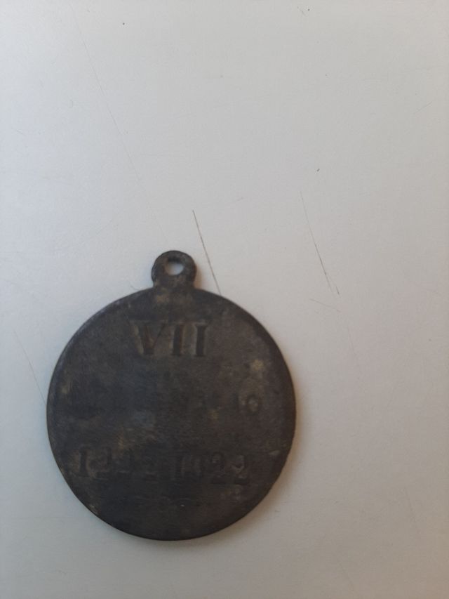 medalla de la virgen de cortes del 1422