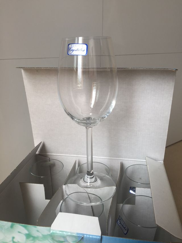 Copas Bohemia Vino Nuevas