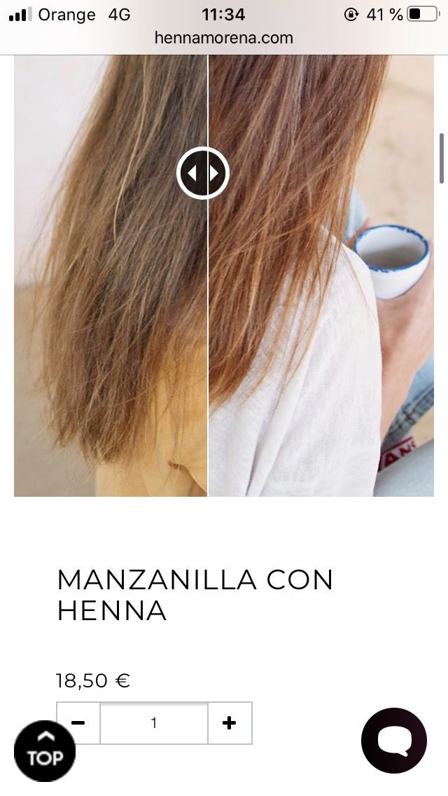 Vendo paquete de Henna sin abrir  para  rubios