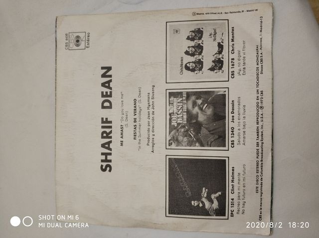 Singles 45rpm 1 Eur cada uno