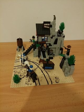 lego mina de oro
