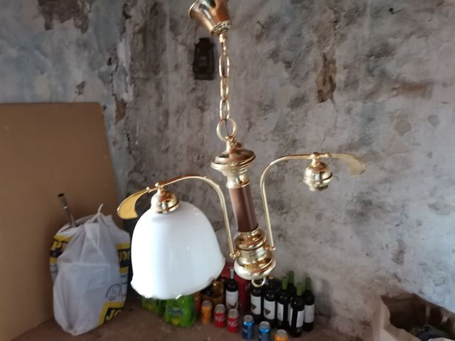 lampada classica con 3 tulipani