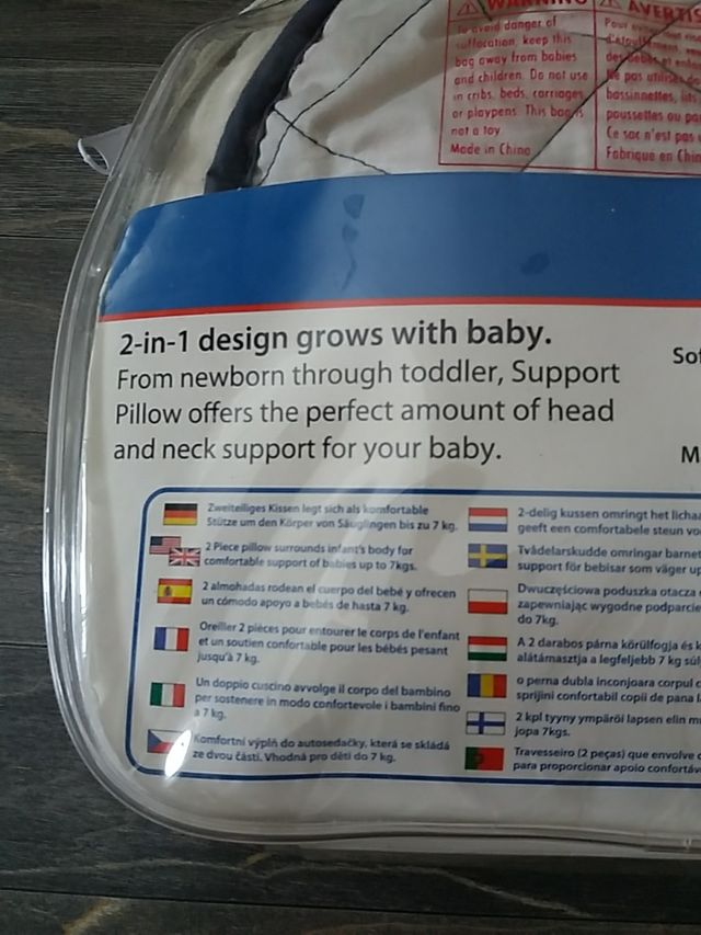 soporte/ reductor cabeza bebe