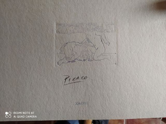 grabado Picasso