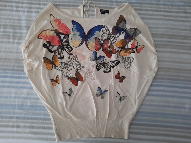 camiseta mariposas