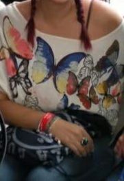 camiseta mariposas