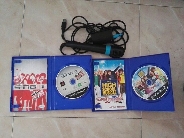 Singstar karaoke micrófono high school musical