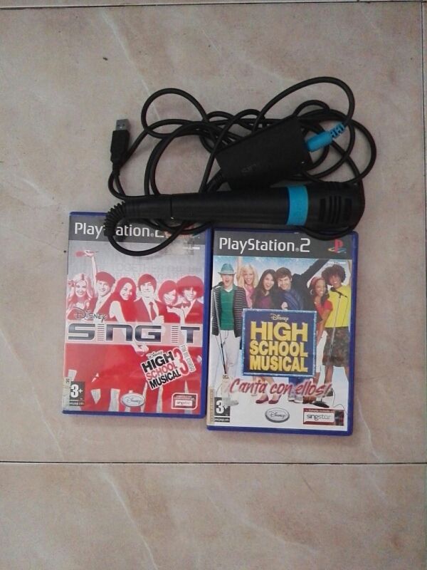 Singstar karaoke micrófono high school musical