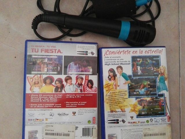 Singstar karaoke micrófono high school musical