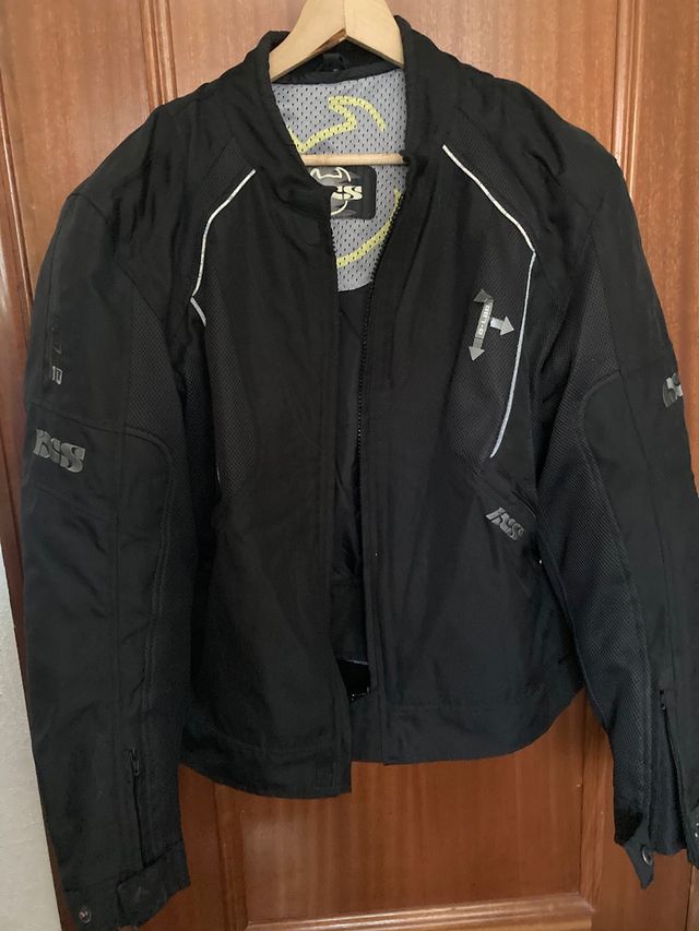 Cazadora moto hombre verano