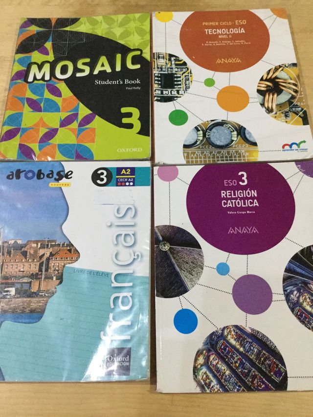 Libros 3º ESO BERNARDINO DEL CAMPO