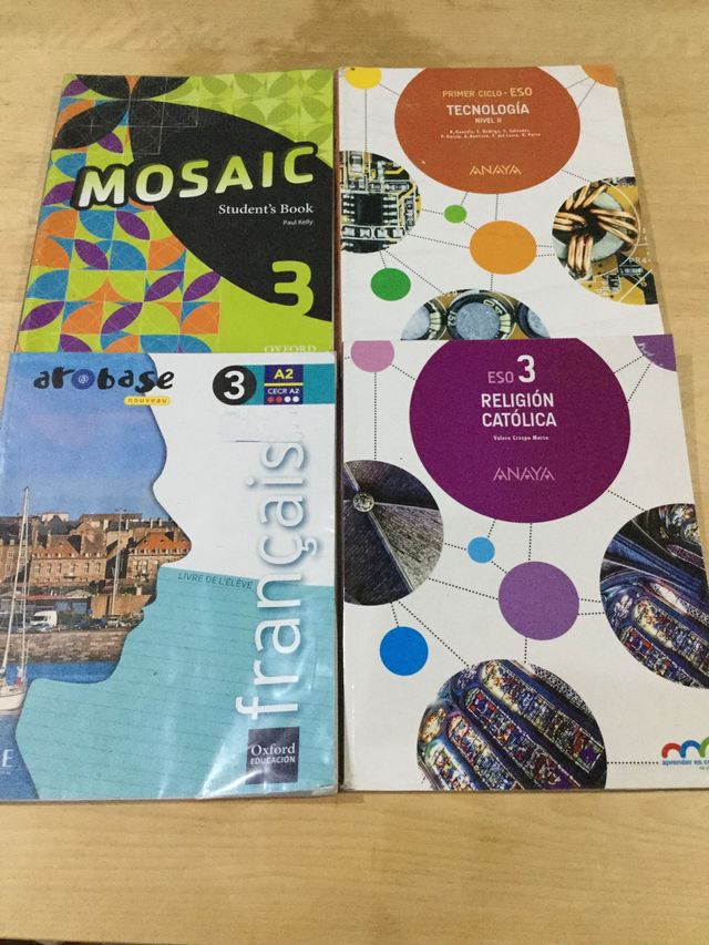 Libros 3º ESO BERNARDINO DEL CAMPO