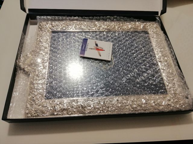 Marco de plata grabada de PEDRO DURÁN GRANDE