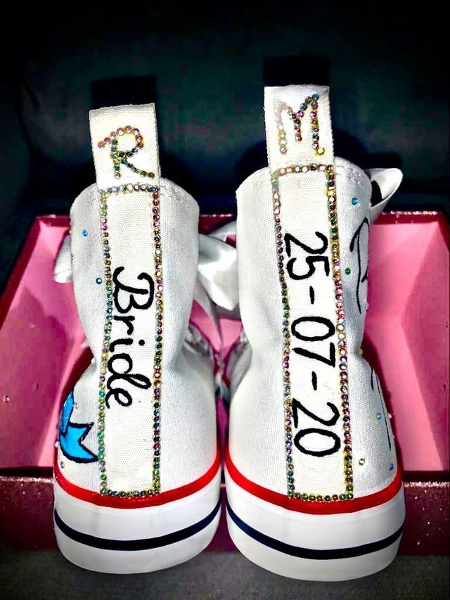 Zapatillas personalizadas pintadas a mano