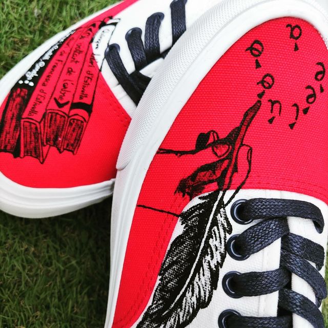 Zapatillas personalizadas pintadas a mano