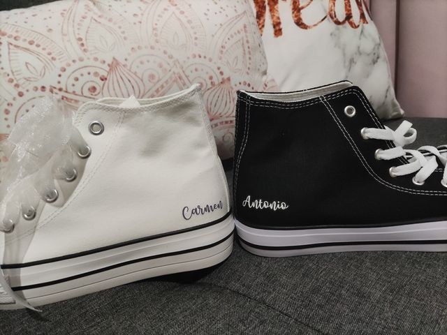 Zapatillas personalizadas pintadas a mano
