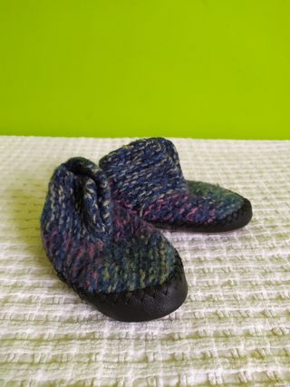 Coslony hombres cómodas pantuflas de lana, zapatos de casa, al aire libre  antideslizante suela de goma de las mujeres de fieltro  zapatillas|Zapatillas| - AliExpress