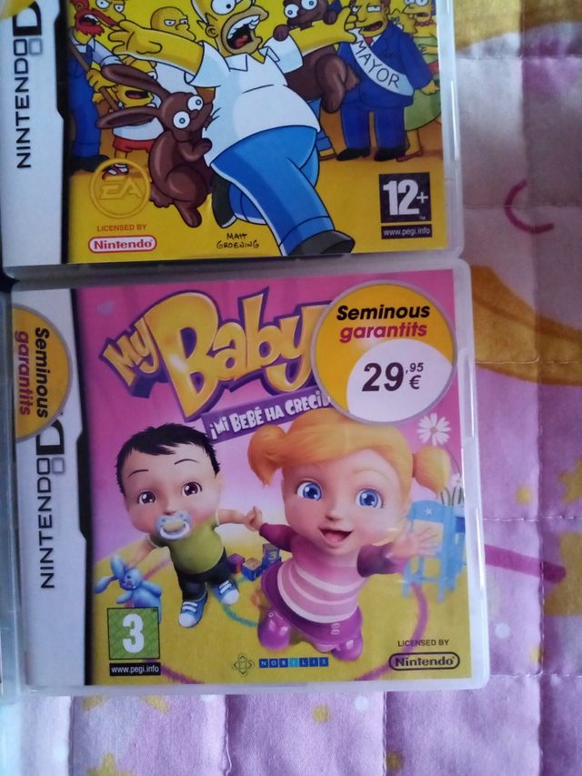 8 juegos Nintendo Dsi