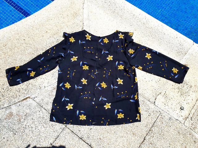 camisa manga francesa primark