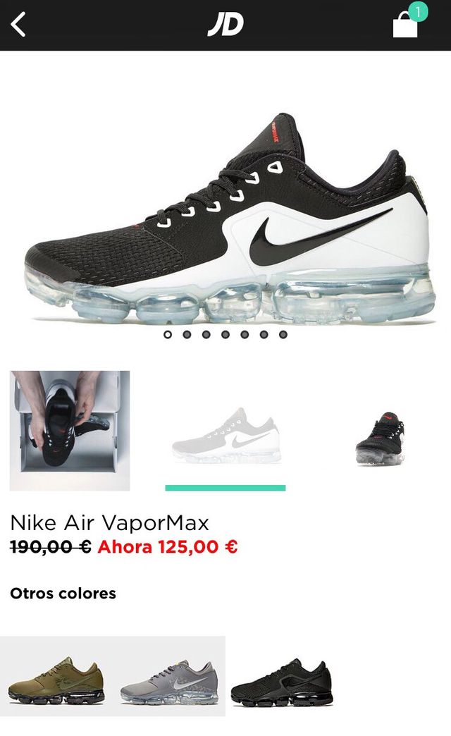 nombre de la marca Pastor Descodificar Nike Air Vapormax Negras Blancas y Rojas (45) de segunda mano por 65 € en Ávila en WALLAPOP nombre de la marca Pastor Descodificar Nike Air Vapormax Negras Blancas y Rojas (45) de segunda mano por 65 € en Ávila en WALLAPOP