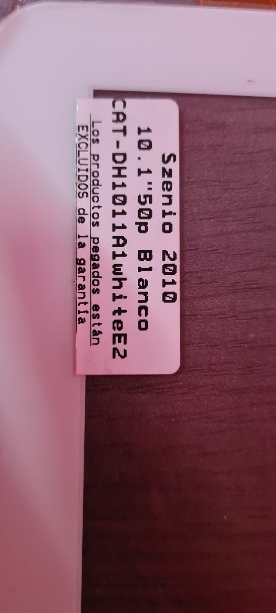 Pantalla Szenio 2010