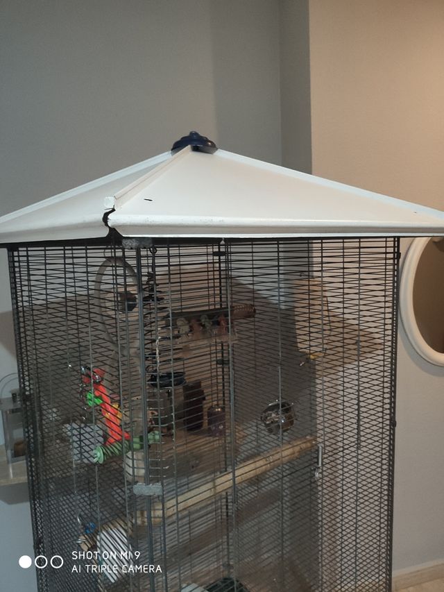 altura : 1,70 ancho : 70   con tejado y bandeja  c