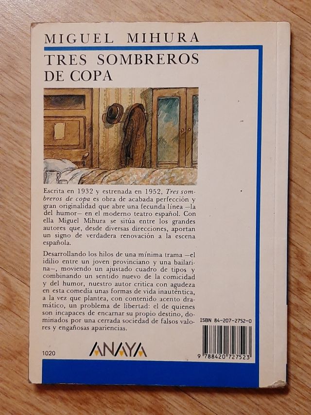 TRES SOMBREROS DE COPA - Miguel Mihura