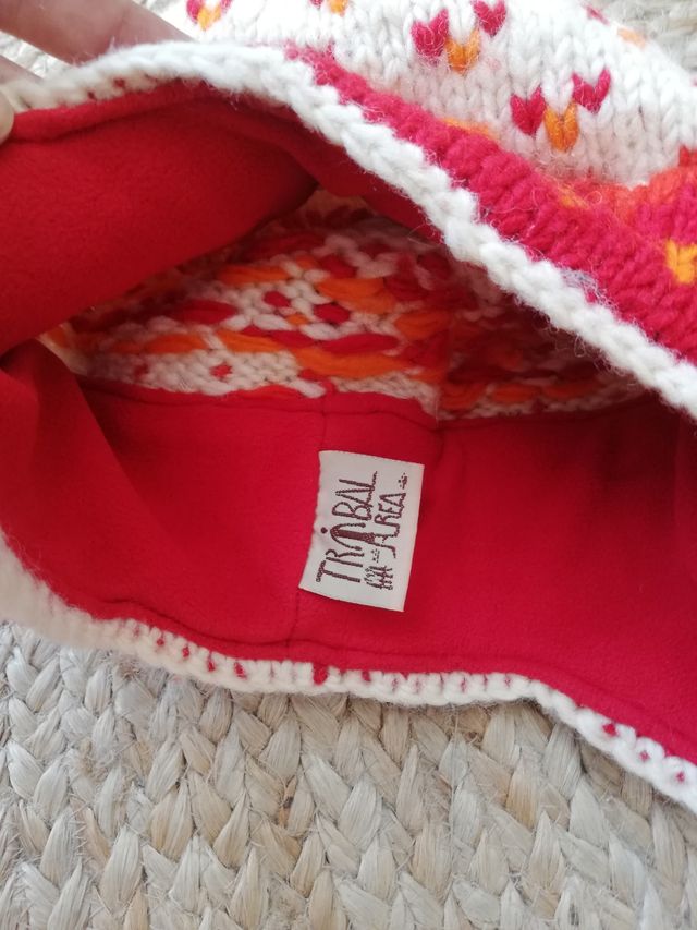 Gorro de lana y forro polar